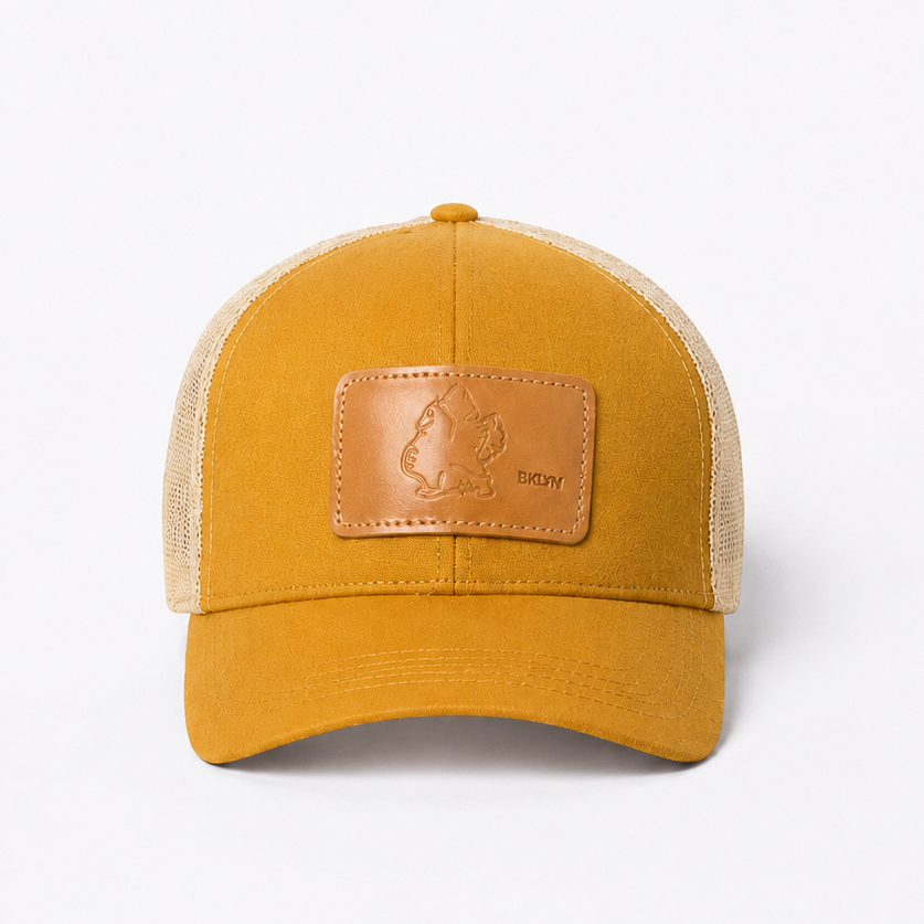Hemp Trucker Hat Yellow