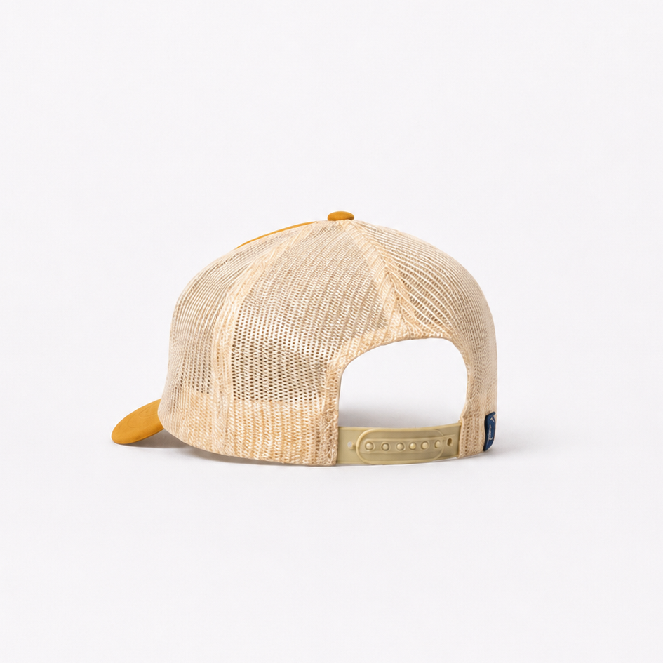 Hemp Trucker Hat Yellow