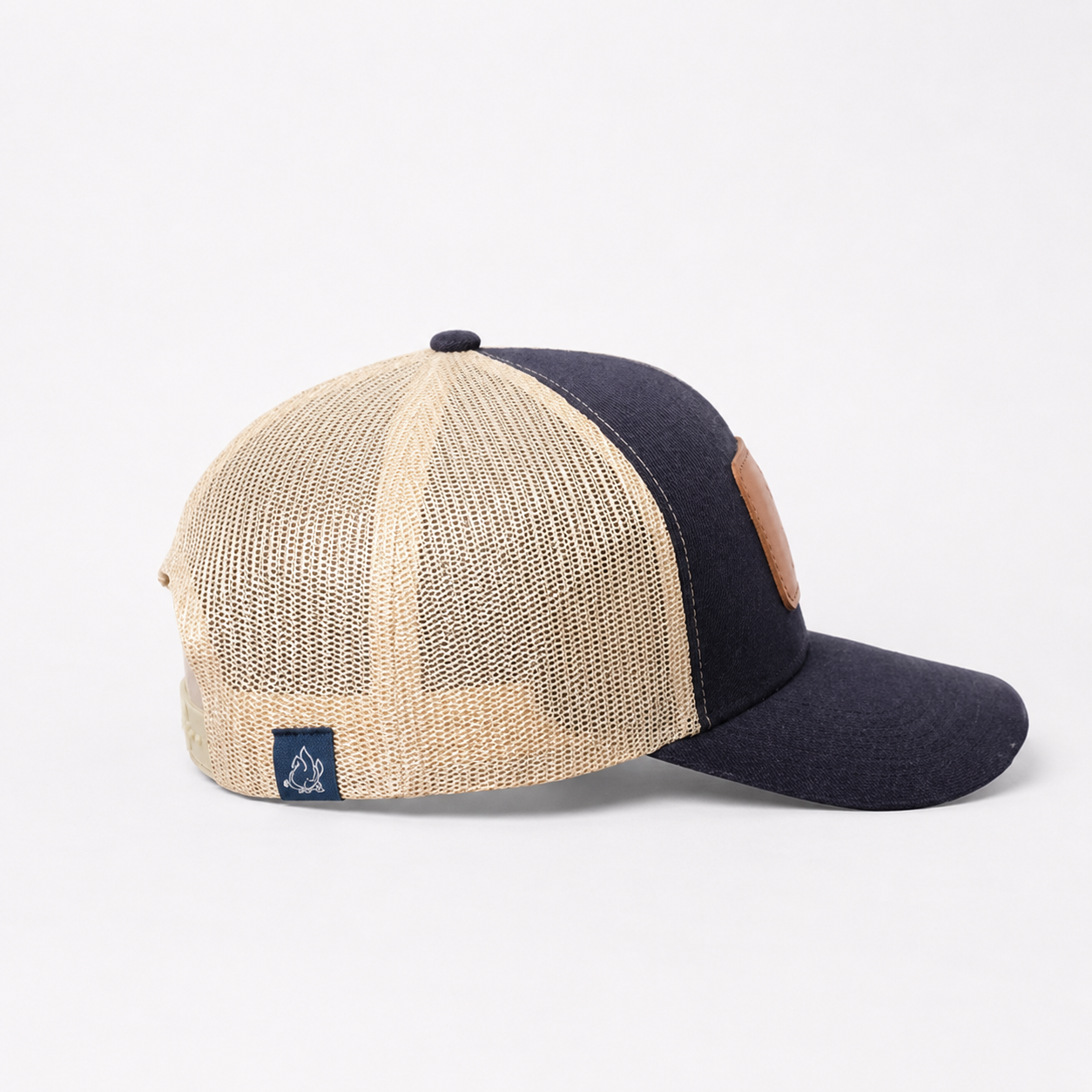 Hemp Trucker Hat Blue