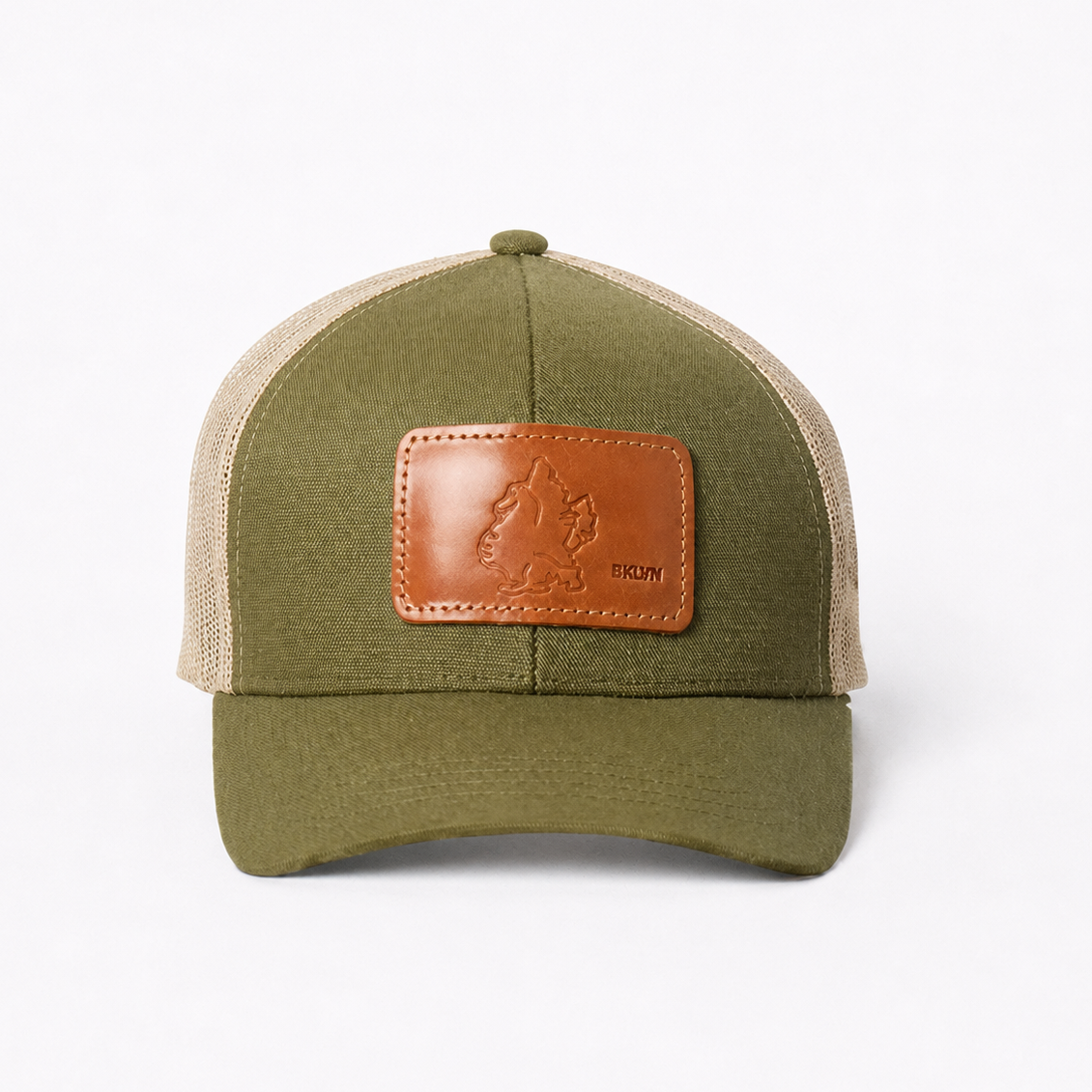 Hemp Trucker Hat Green