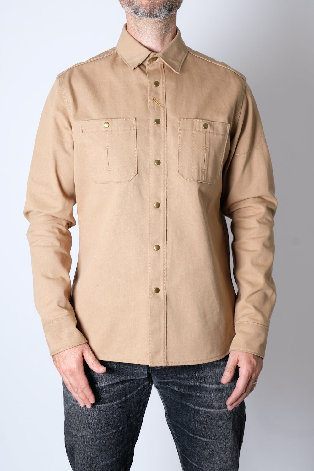 CHELSEA Selvedge Twill Workshirt - FITTED Underground