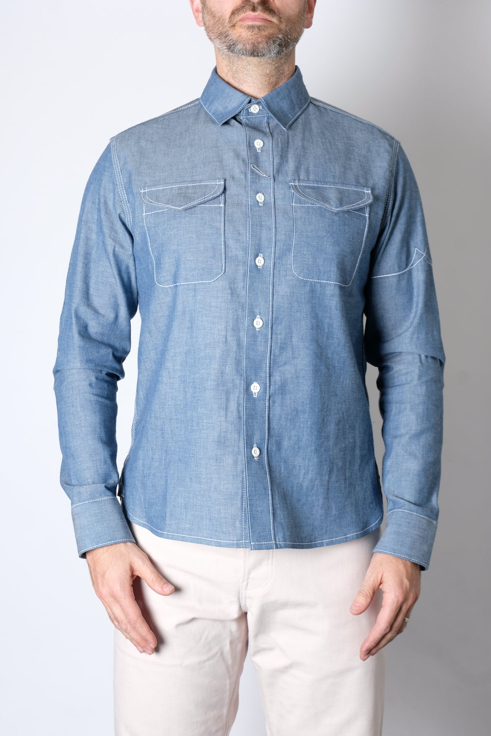 LES Indigo Selvedge Chambray - FITTED Underground
