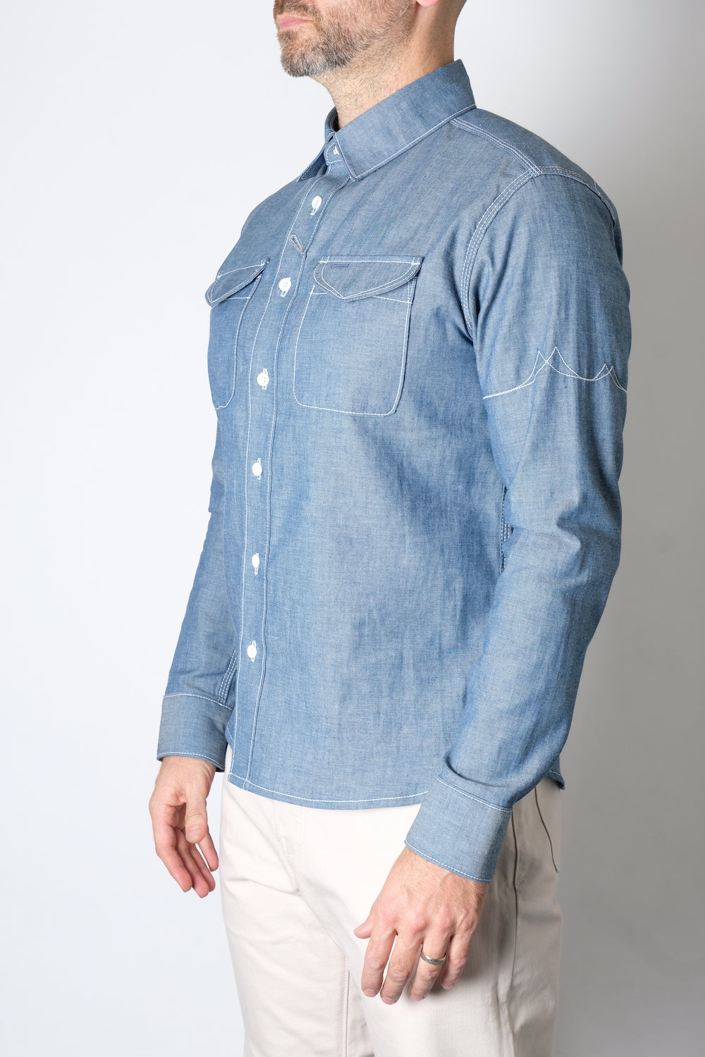 LES Indigo Selvedge Chambray - FITTED Underground
