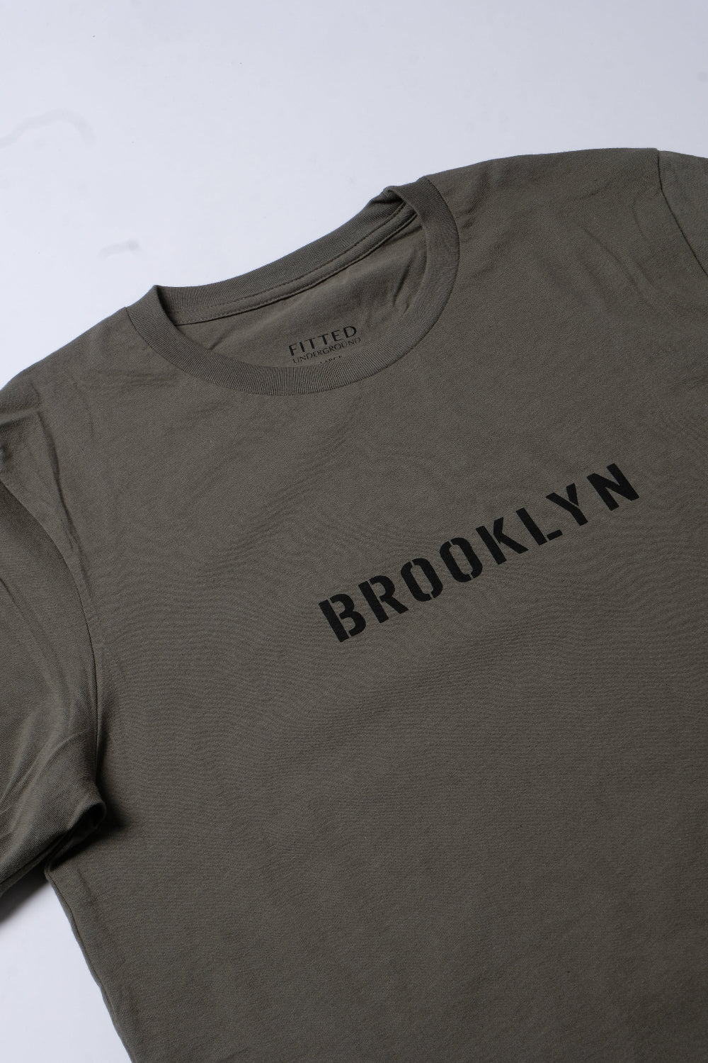 Brooklyn Army T-Shirt (Green) - FITTED Underground