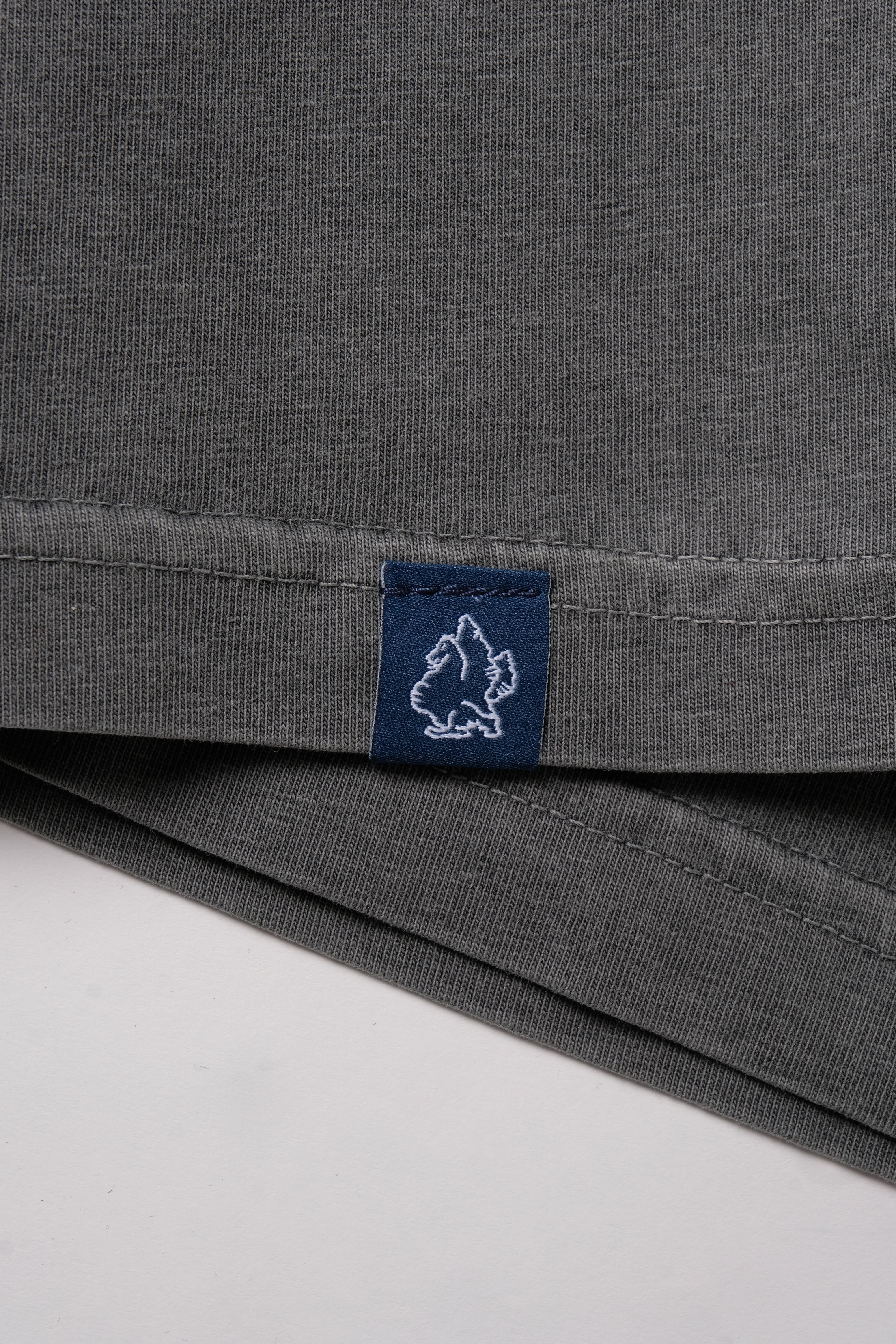 PFT 220 Japanese Ringspun Cotton Tee (Grey) - FITTED Underground