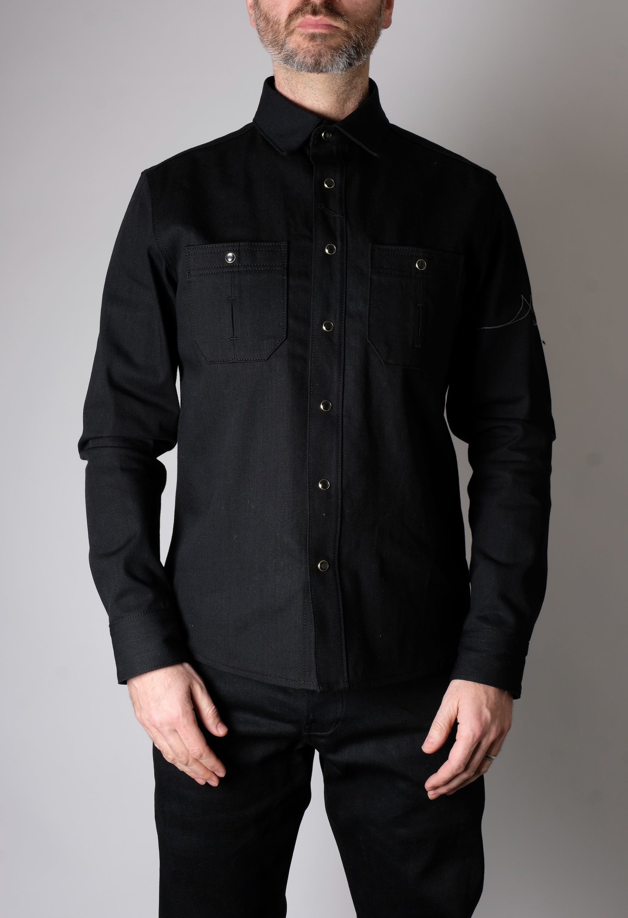 CHELSEA Dark Matter Selvedge Workshirt - FITTED Underground