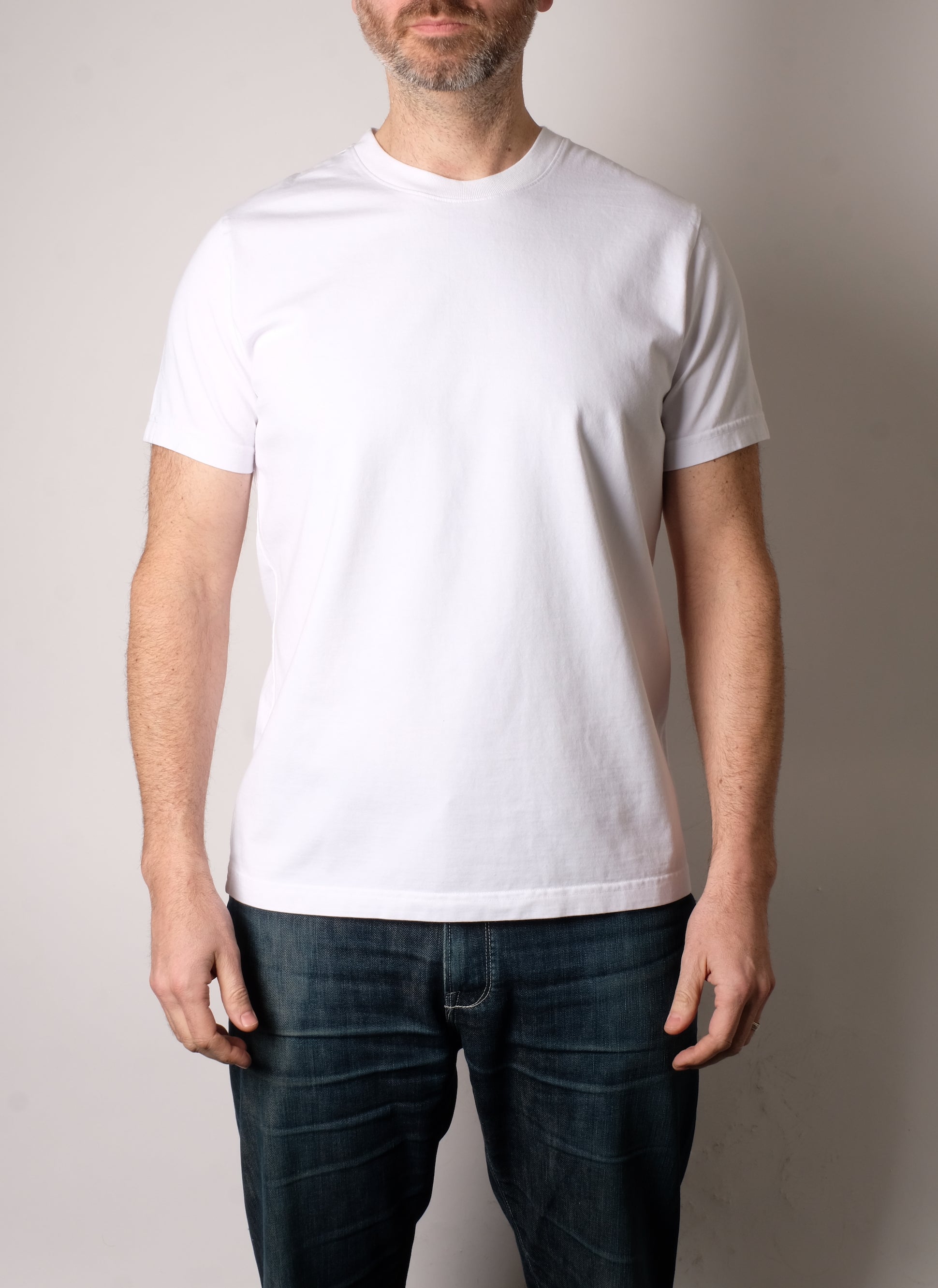 PFT 305 Supima Cotton Tee (White) - FITTED Underground