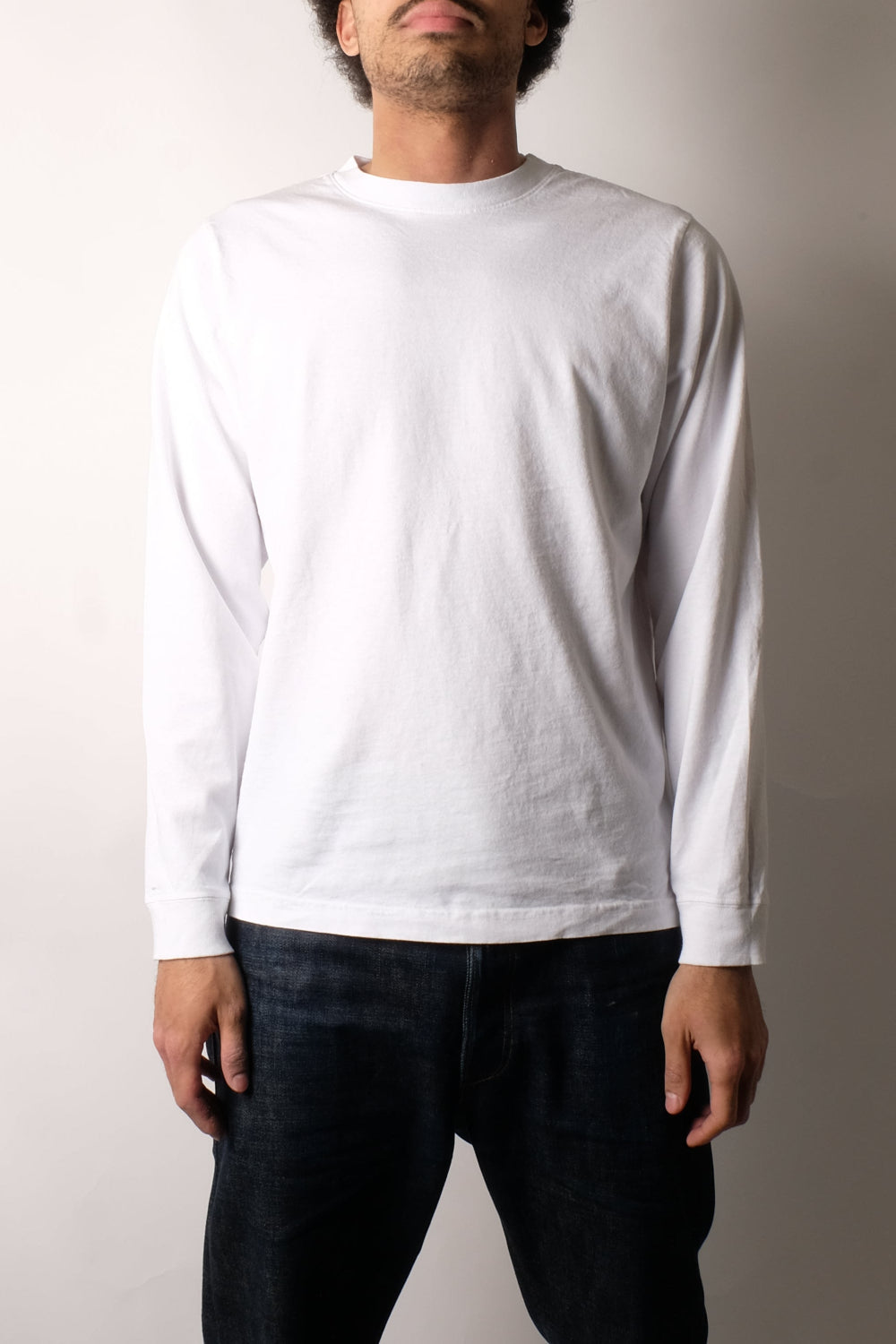 PFT 240 LS American Cotton Tee (White)