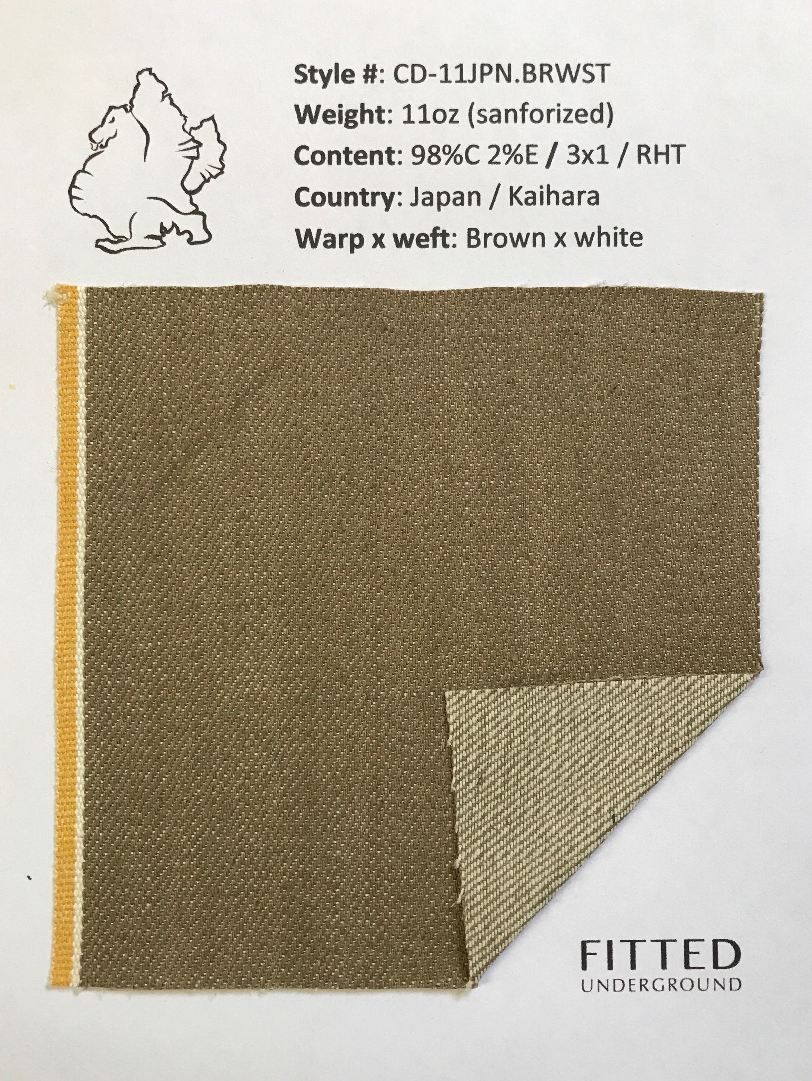 CD-11JPN.BRWST - FITTED Underground