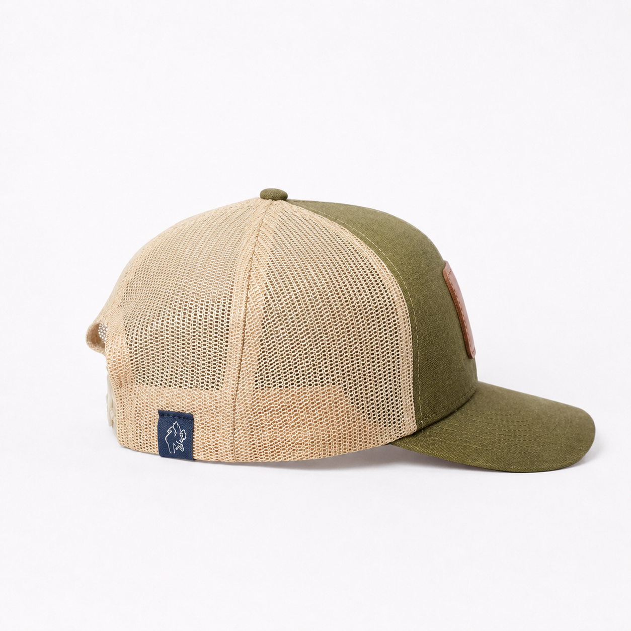 Hemp Trucker Hat Green