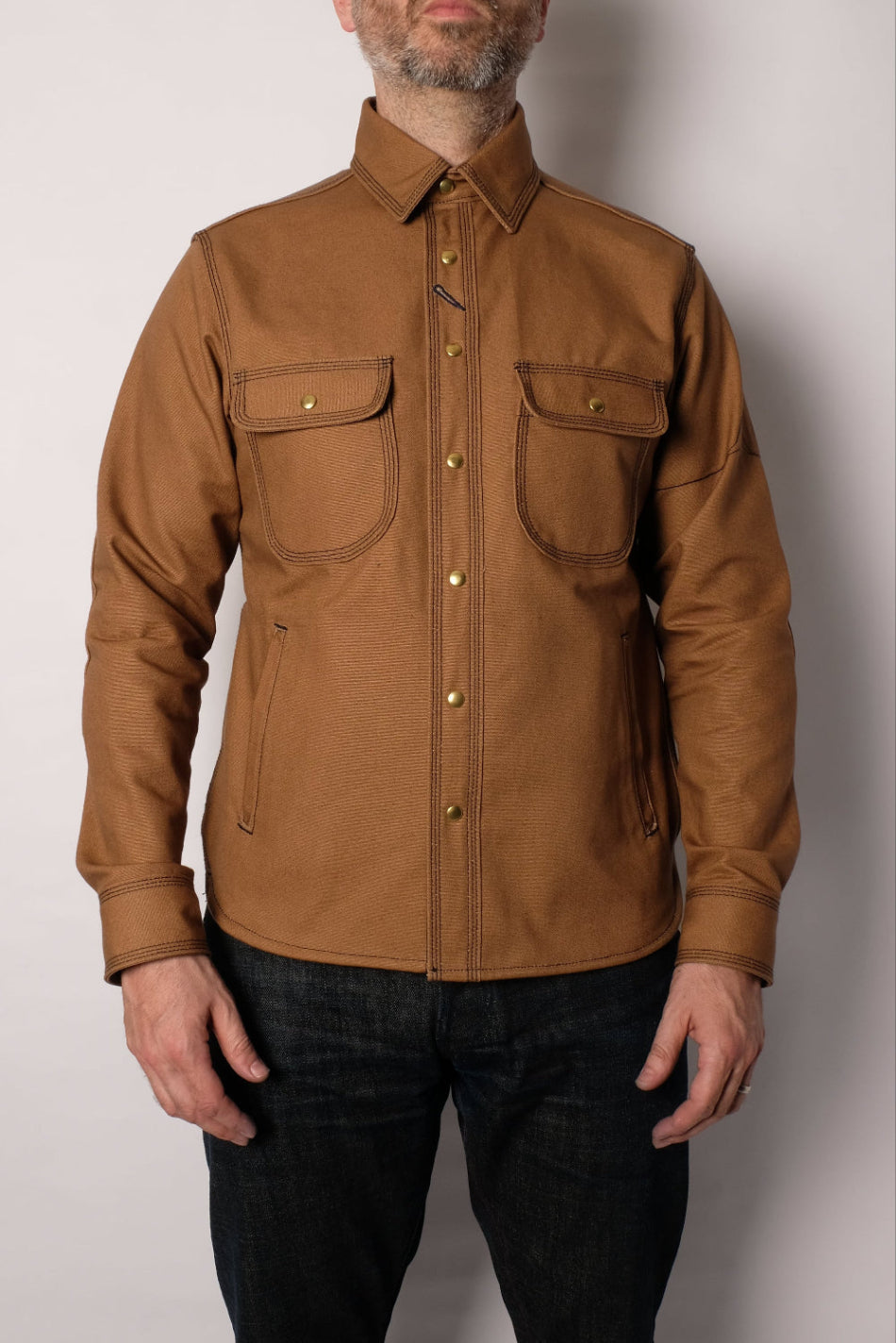 UNION WORKSHIRT (Saddle Brown)