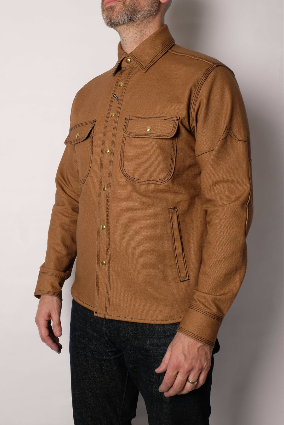 UNION WORKSHIRT (Saddle Brown)