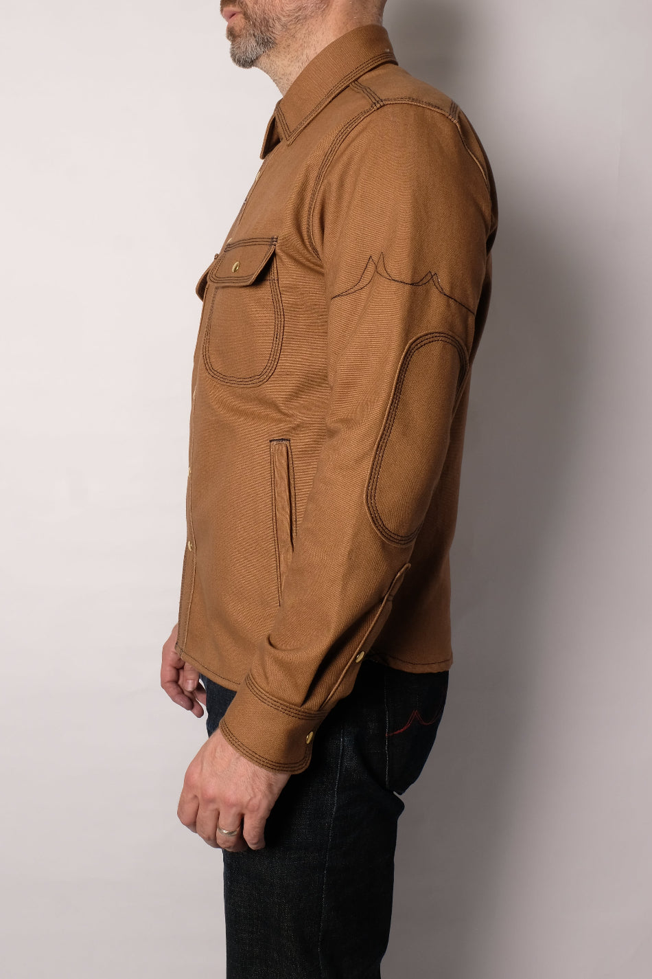 UNION WORKSHIRT (Saddle Brown)