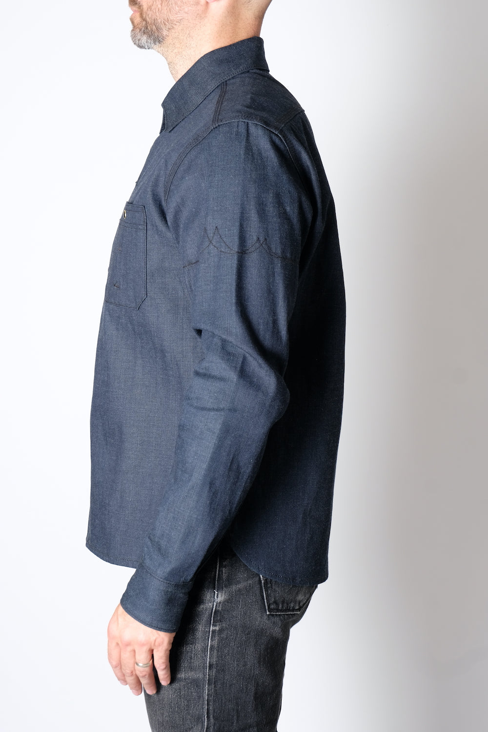 CHELSEA Dark Indigo Selvedge Workshirt