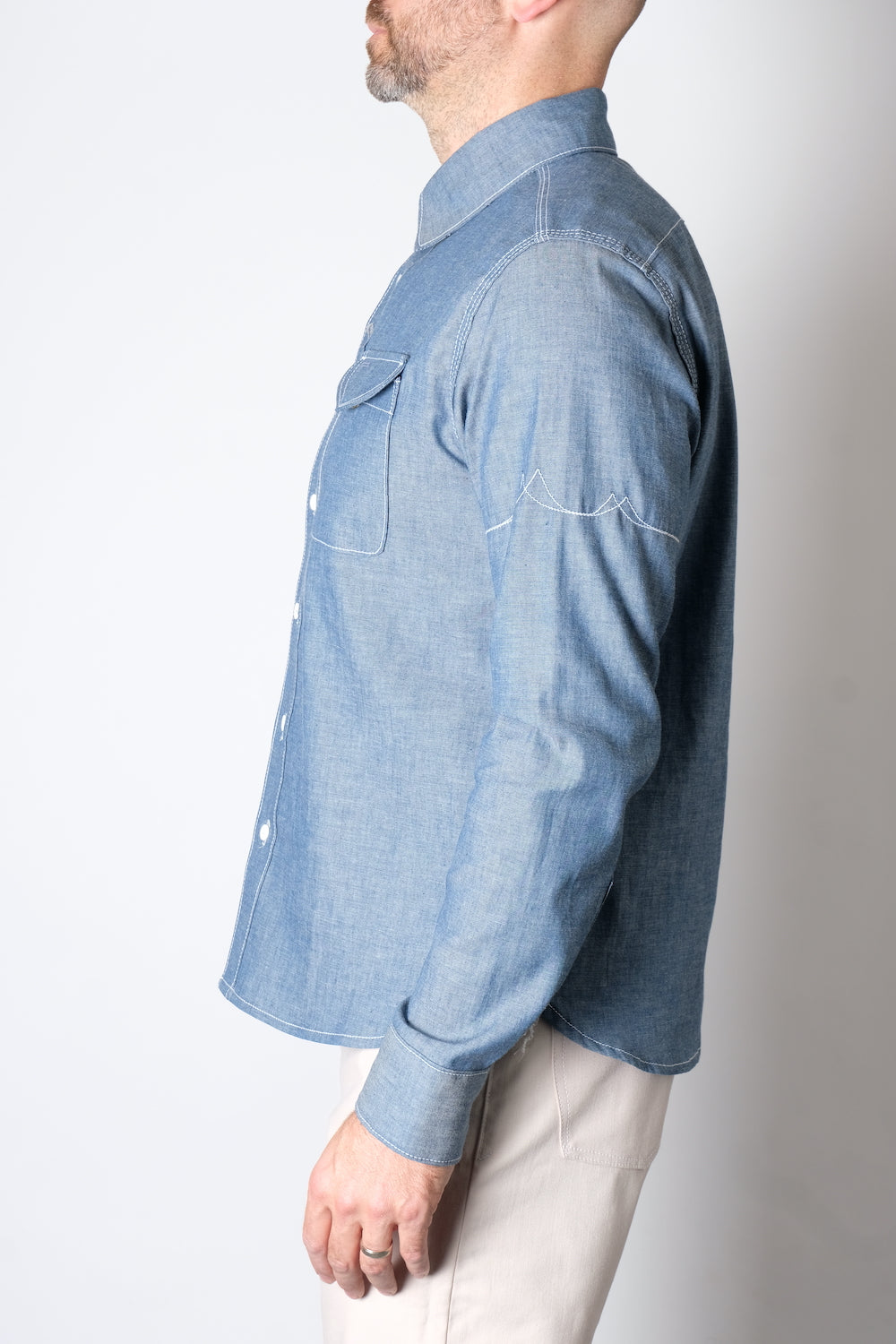 LES Indigo Selvedge Chambray - FITTED Underground