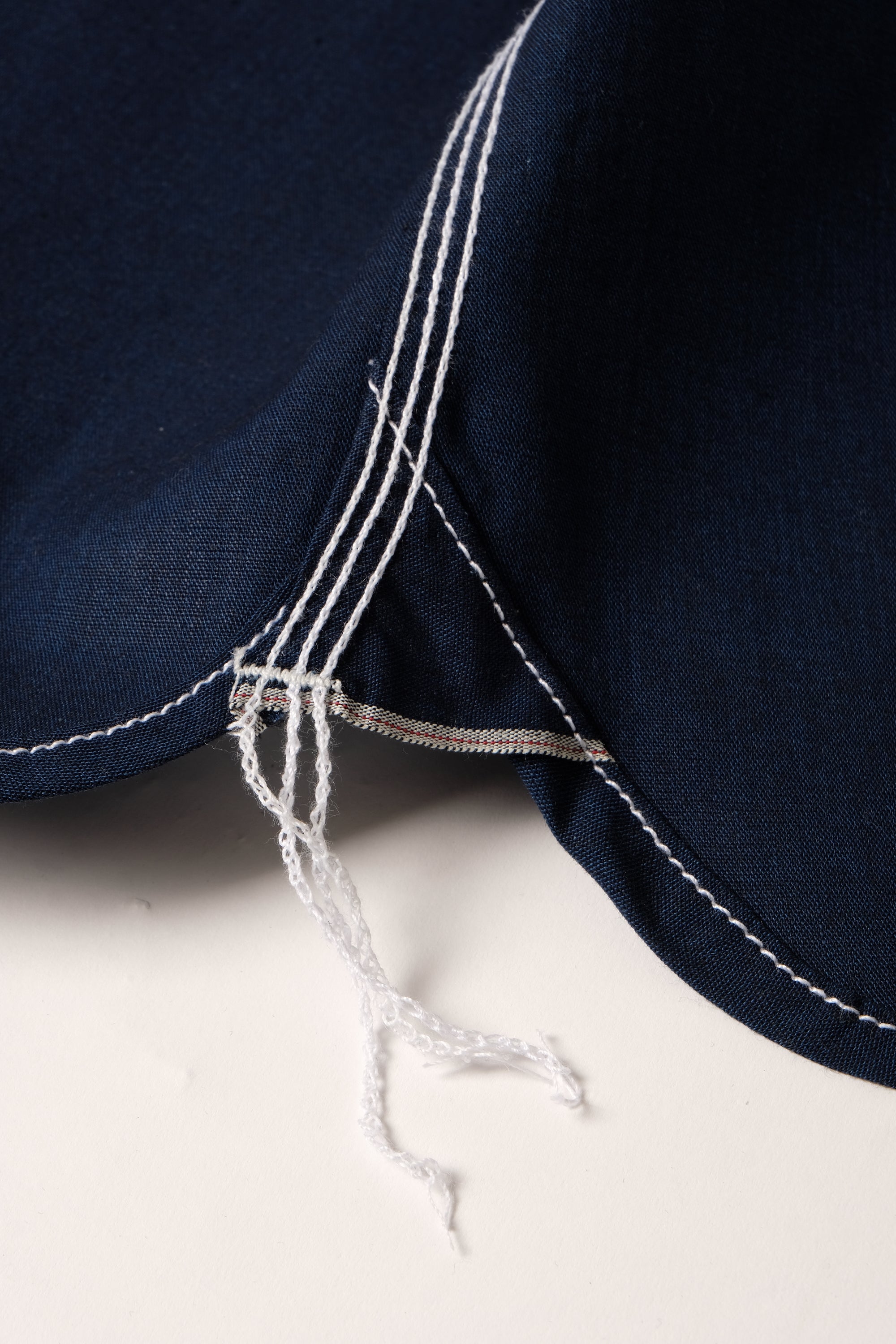 LES Dark Indigo Selvedge Chambray - FITTED Underground