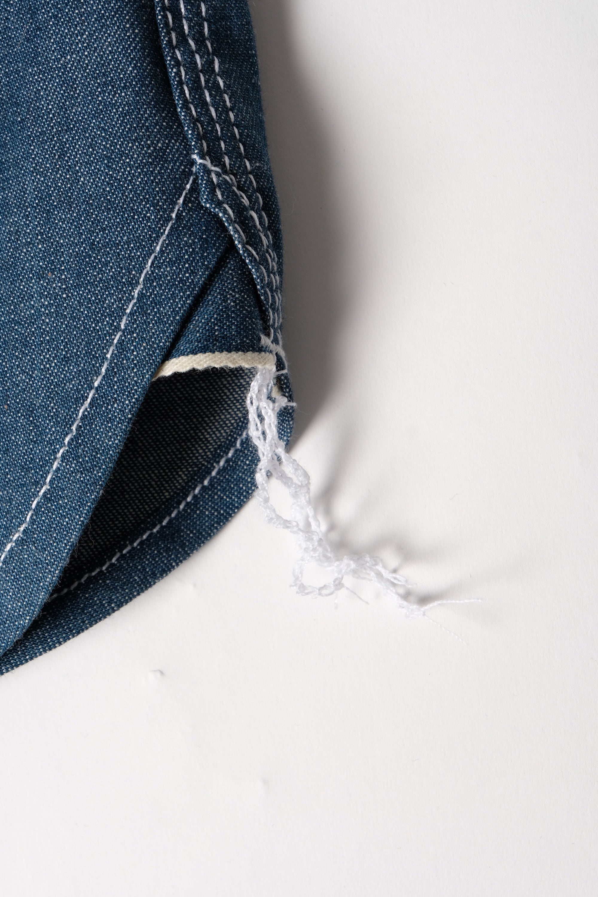 CHELSEA Teal Selvedge Workshirt - FITTED Underground