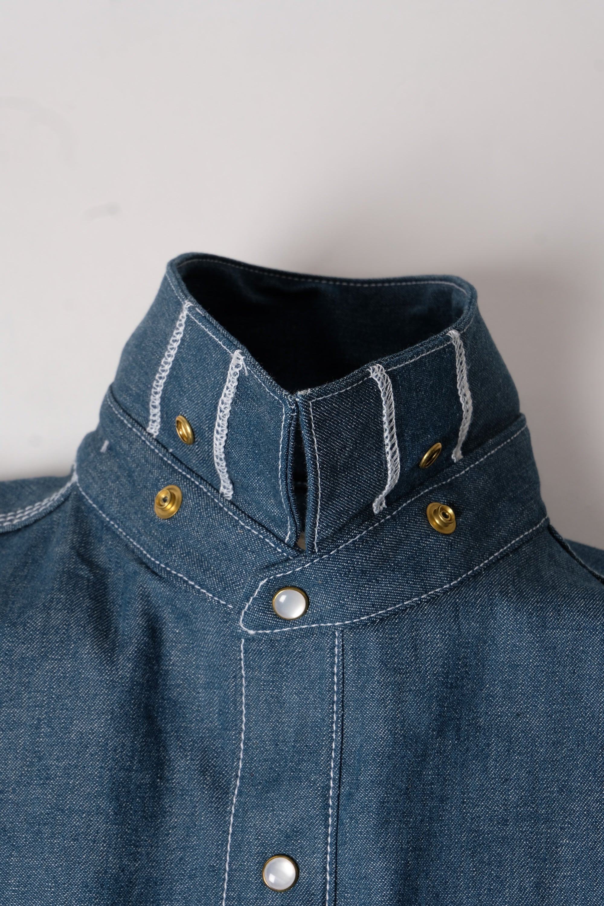 CHELSEA Teal Selvedge Workshirt - FITTED Underground