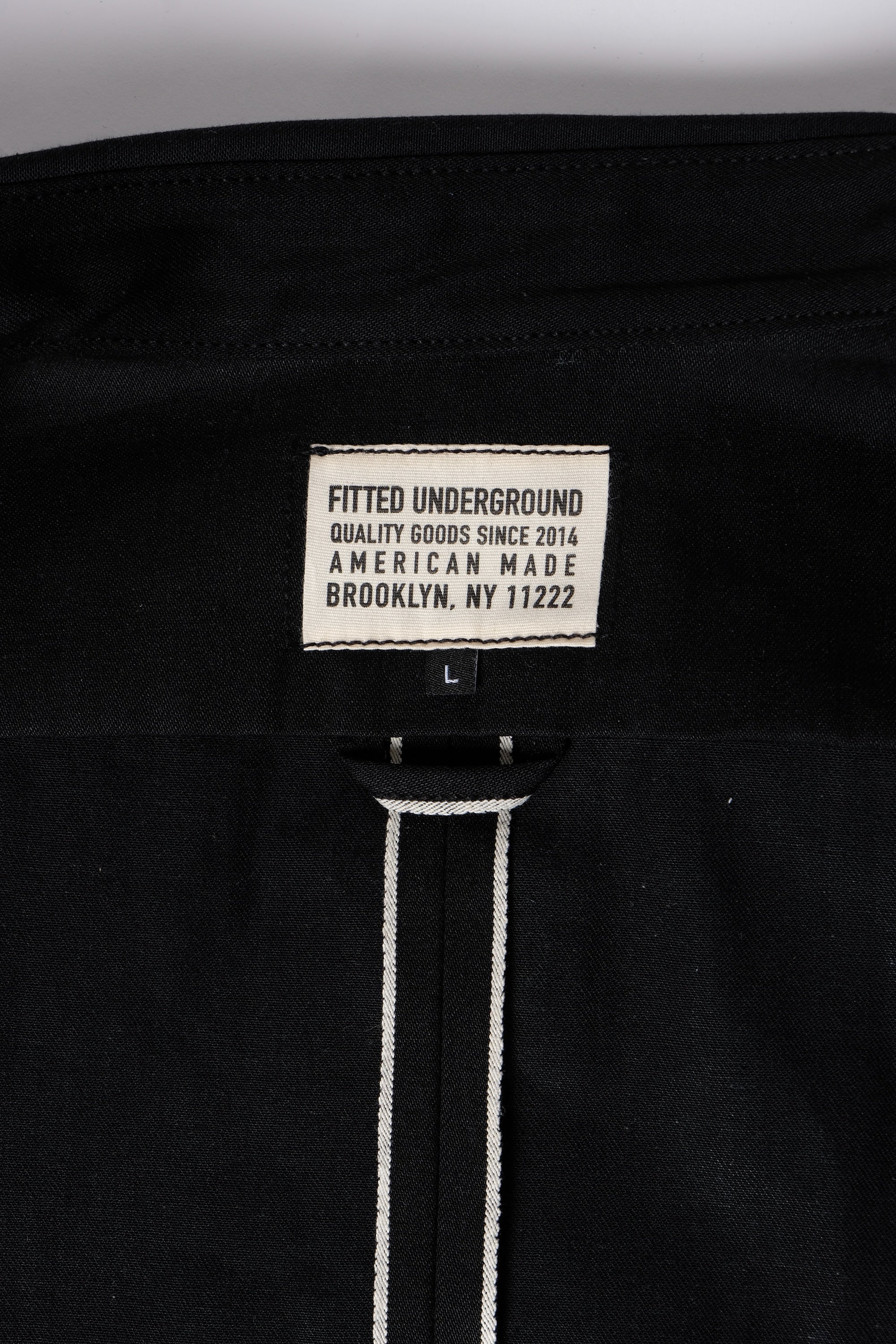CHELSEA Dark Matter Selvedge Workshirt - FITTED Underground