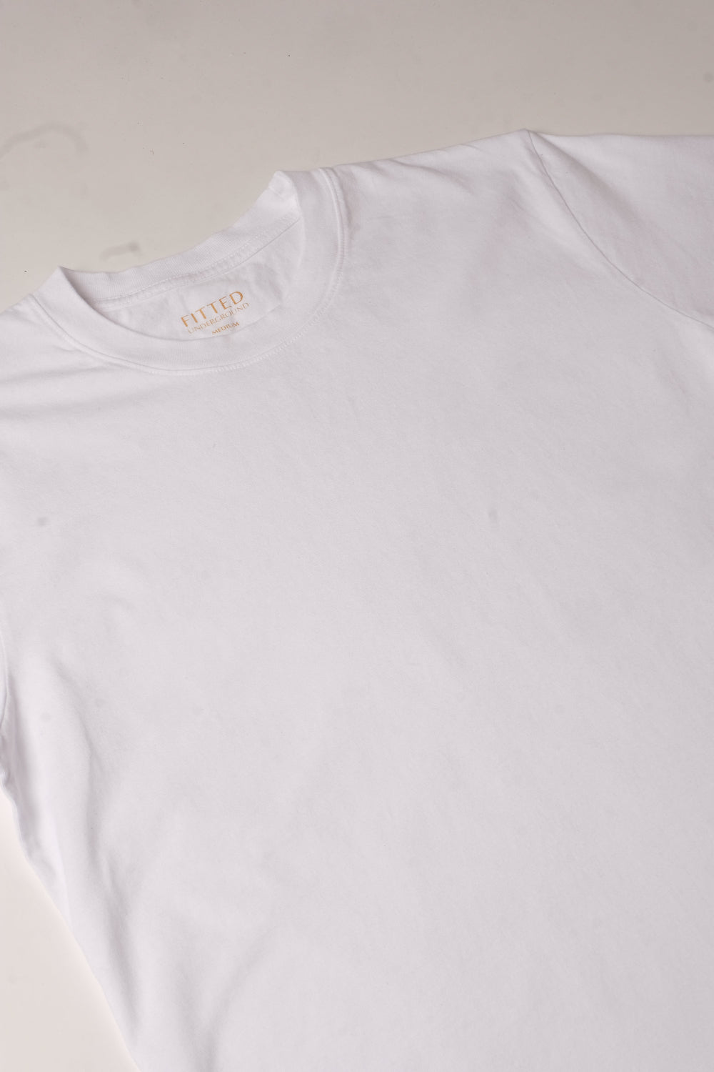 PFT 305 Supima Cotton Tee (White) - FITTED Underground