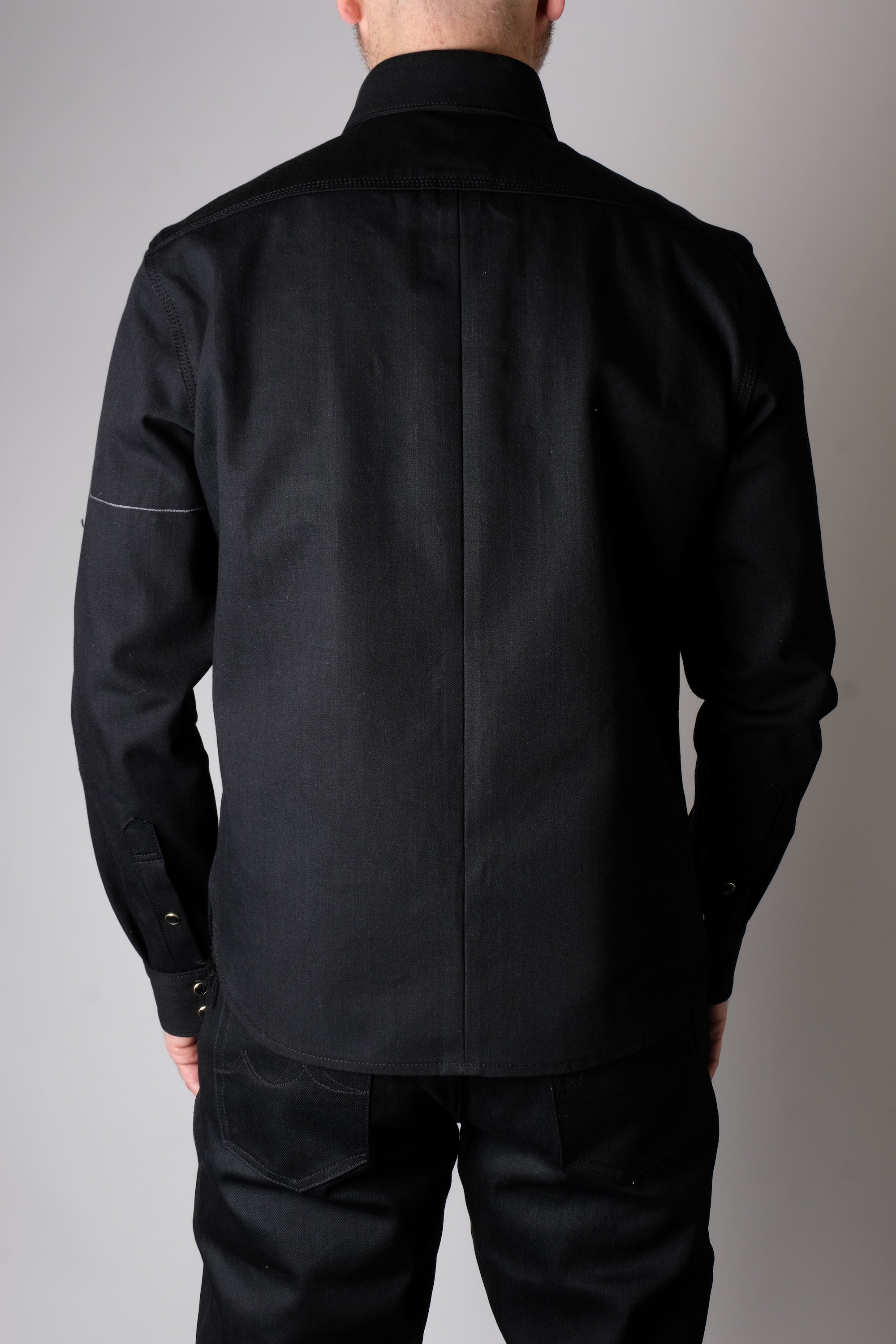 CHELSEA Dark Matter Selvedge Workshirt - FITTED Underground