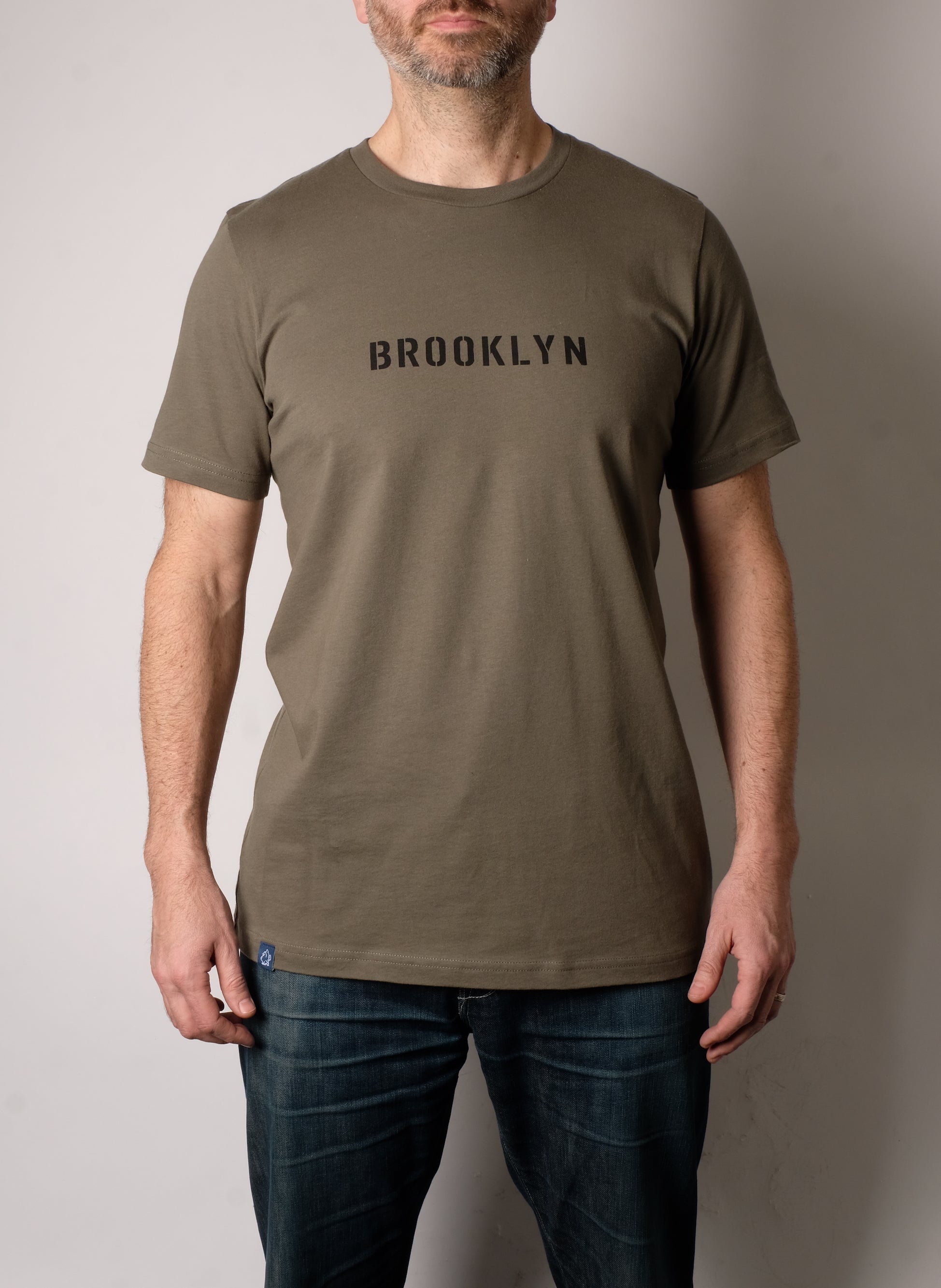 Brooklyn Army T-Shirt (Green) - FITTED Underground