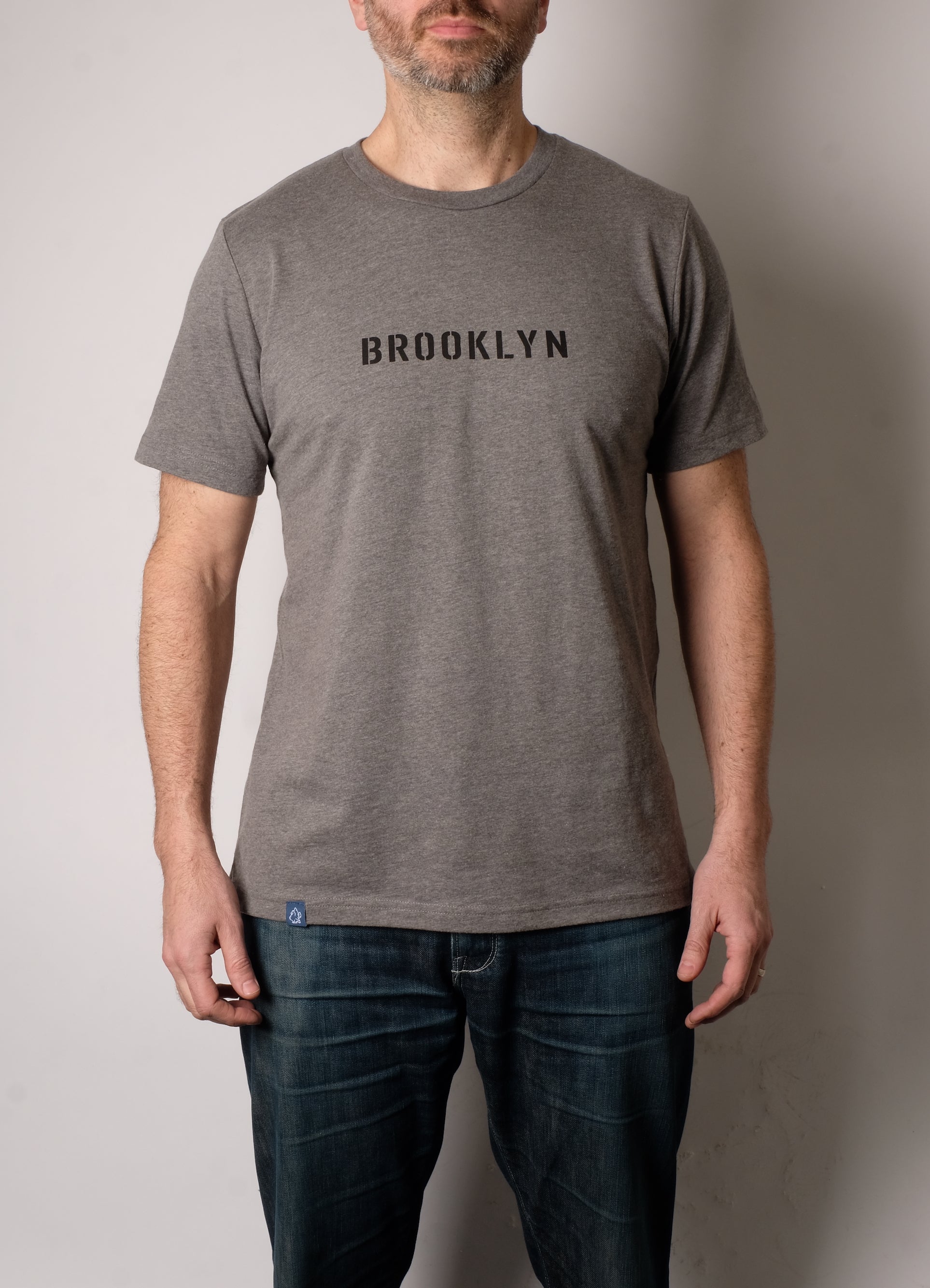 Brooklyn Army T-Shirt (Grey) - FITTED Underground