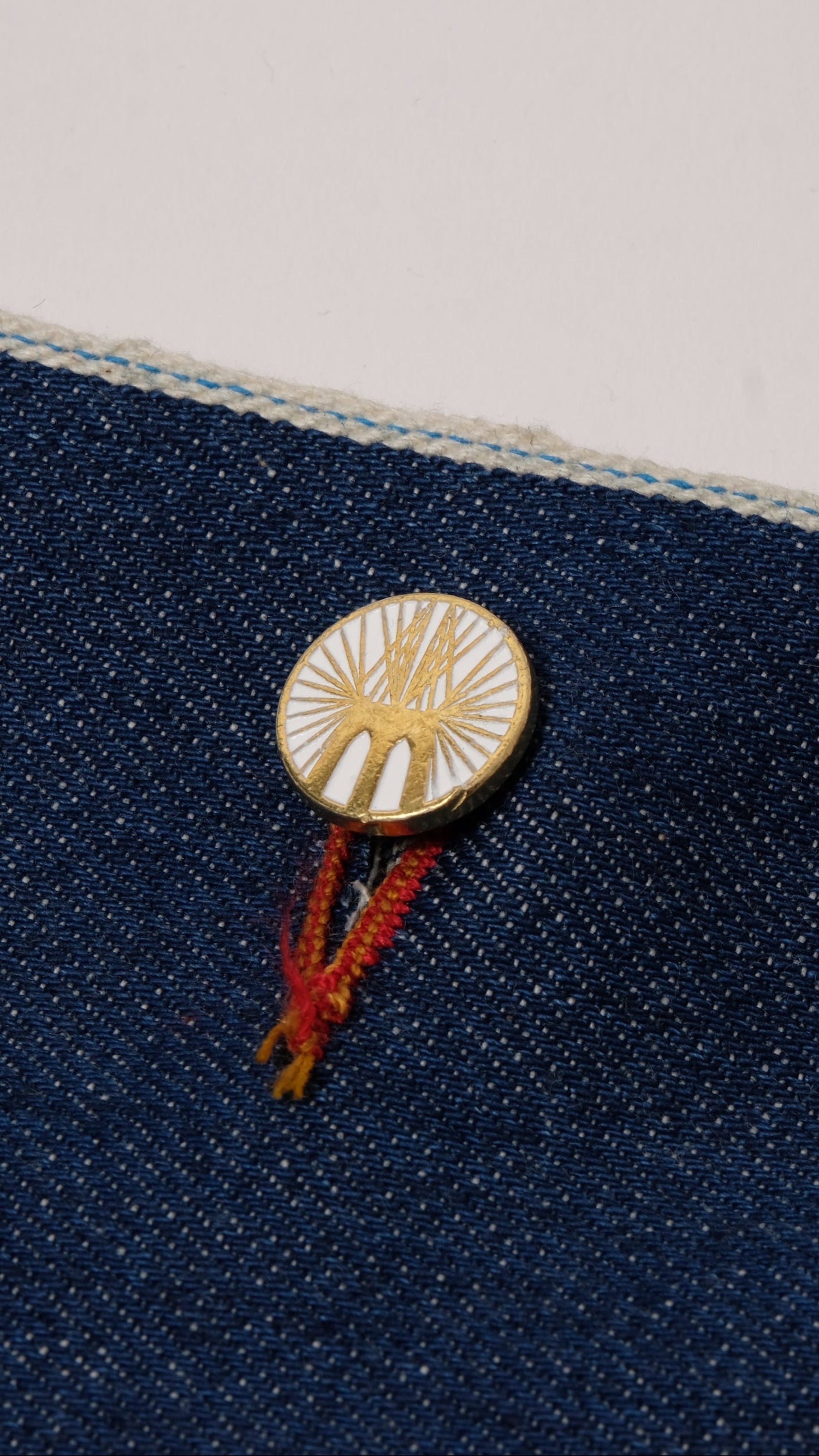 Selvedge Tote Light Indigo - FITTED Underground