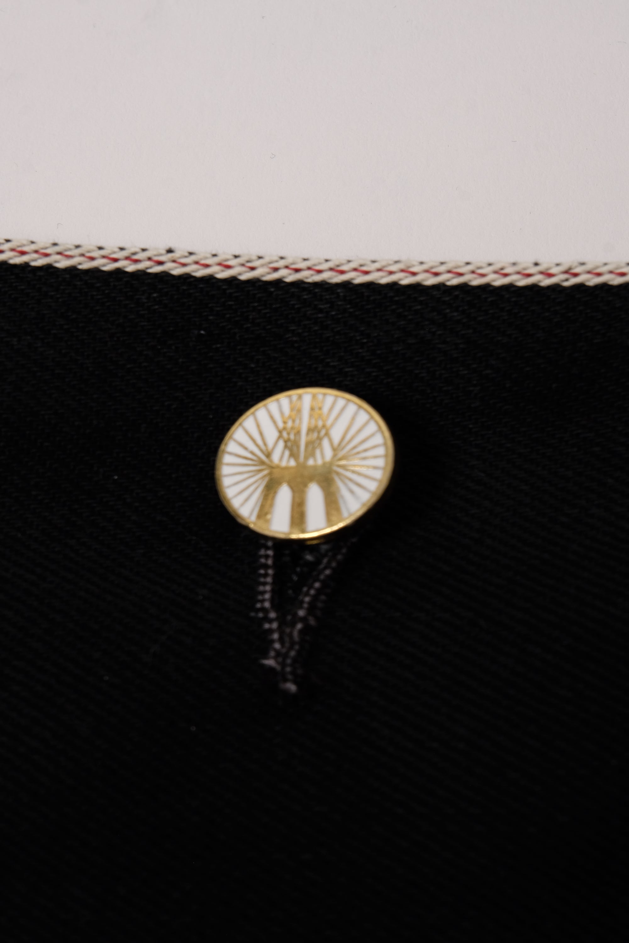 Selvedge Denim Tote (Black) - FITTED Underground