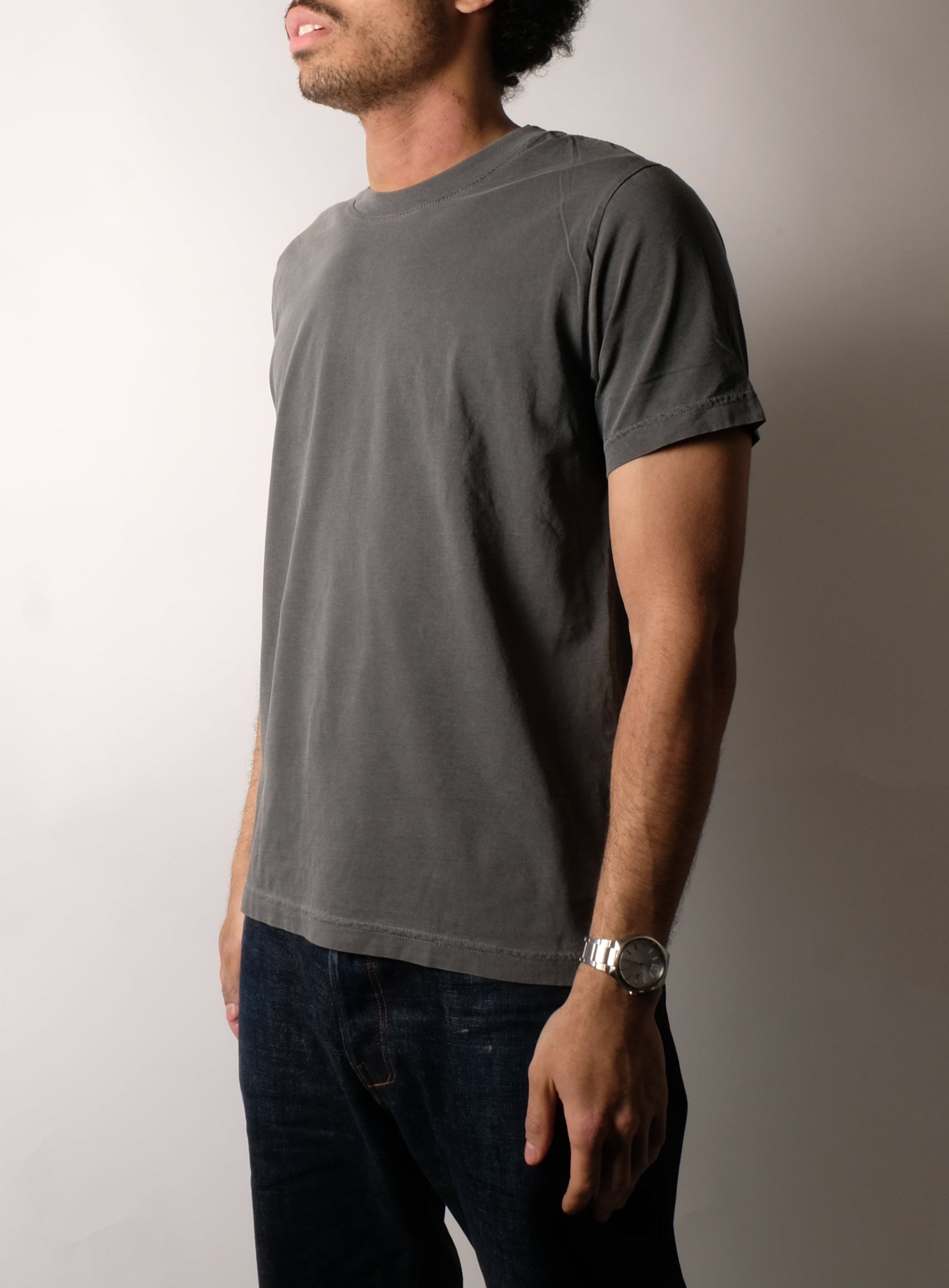 PFT 185 Supima Cotton Tee (Grey)