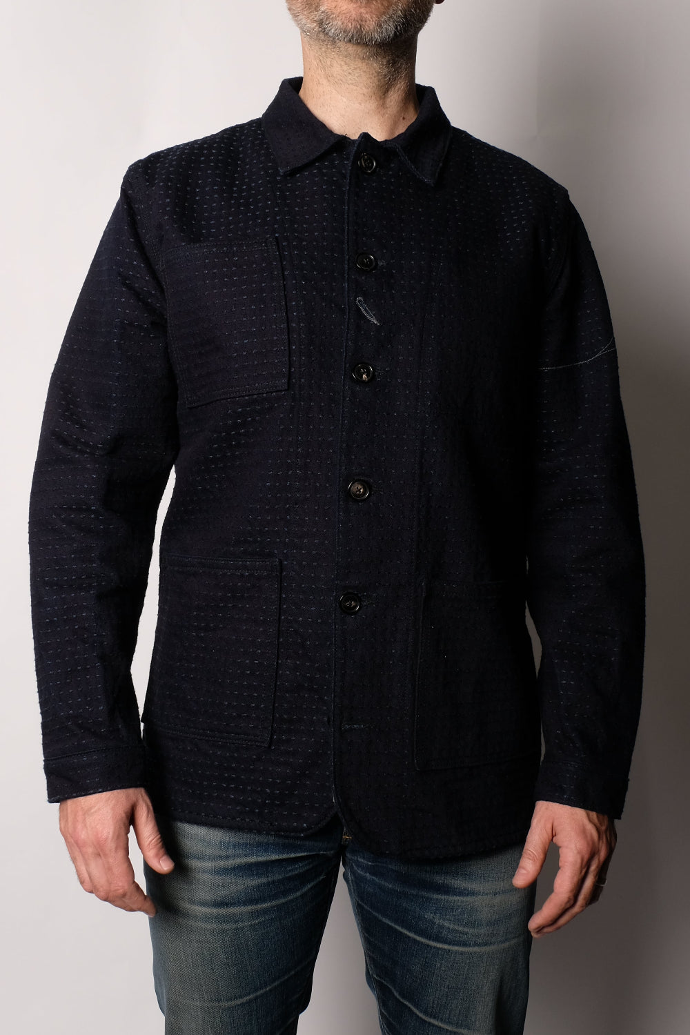 NAVY YARD Sashiko Chore Coat
