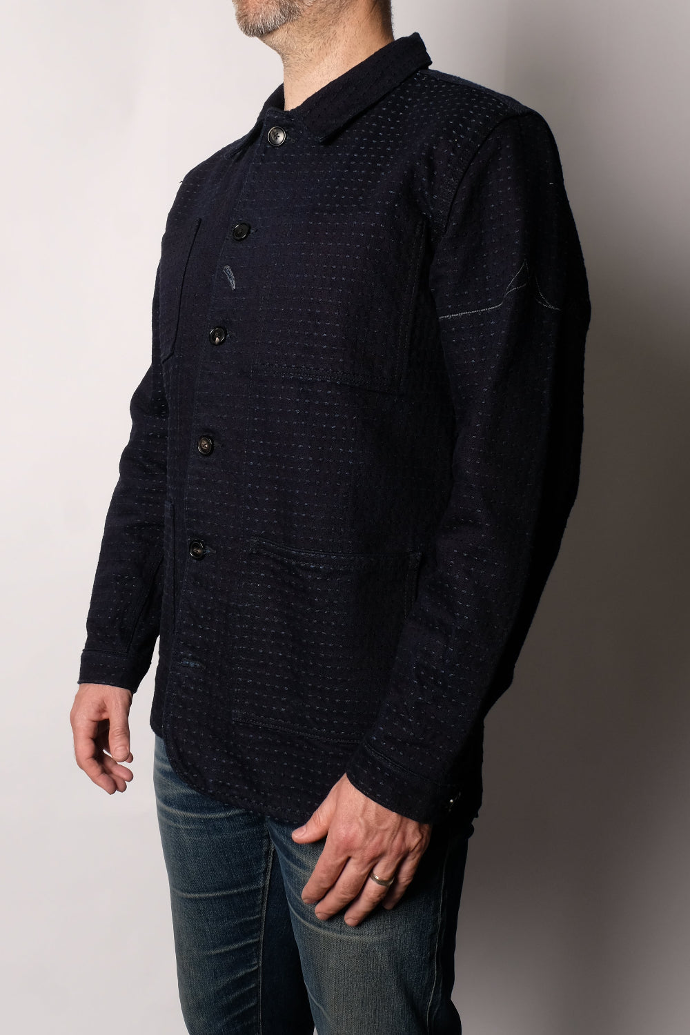 NAVY YARD Sashiko Chore Coat