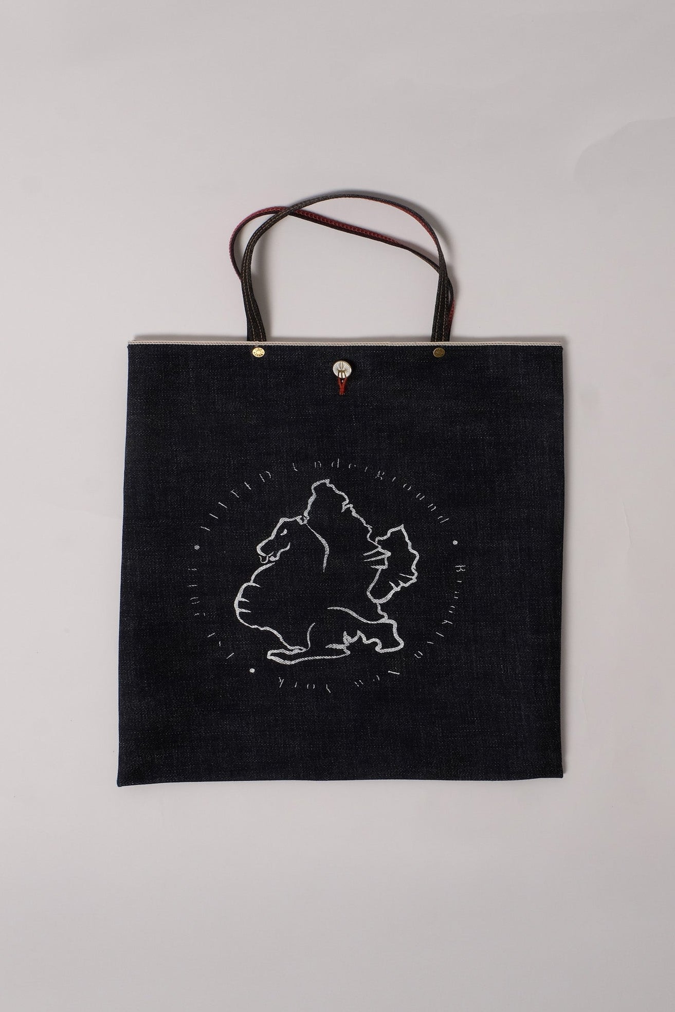 Selvedge Denim Tote (Indigo 3) - FITTED Underground
