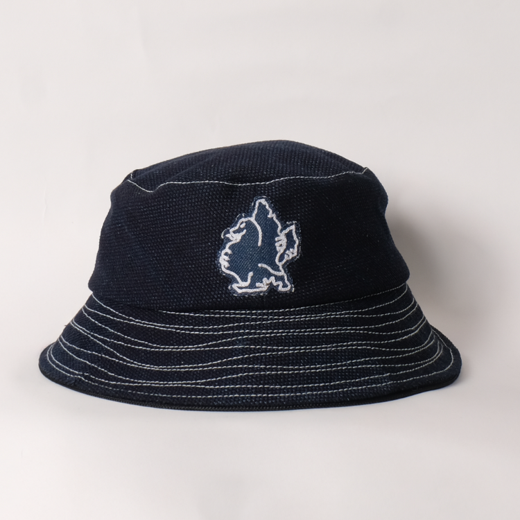 Sashiko Bucket (Black Trim)