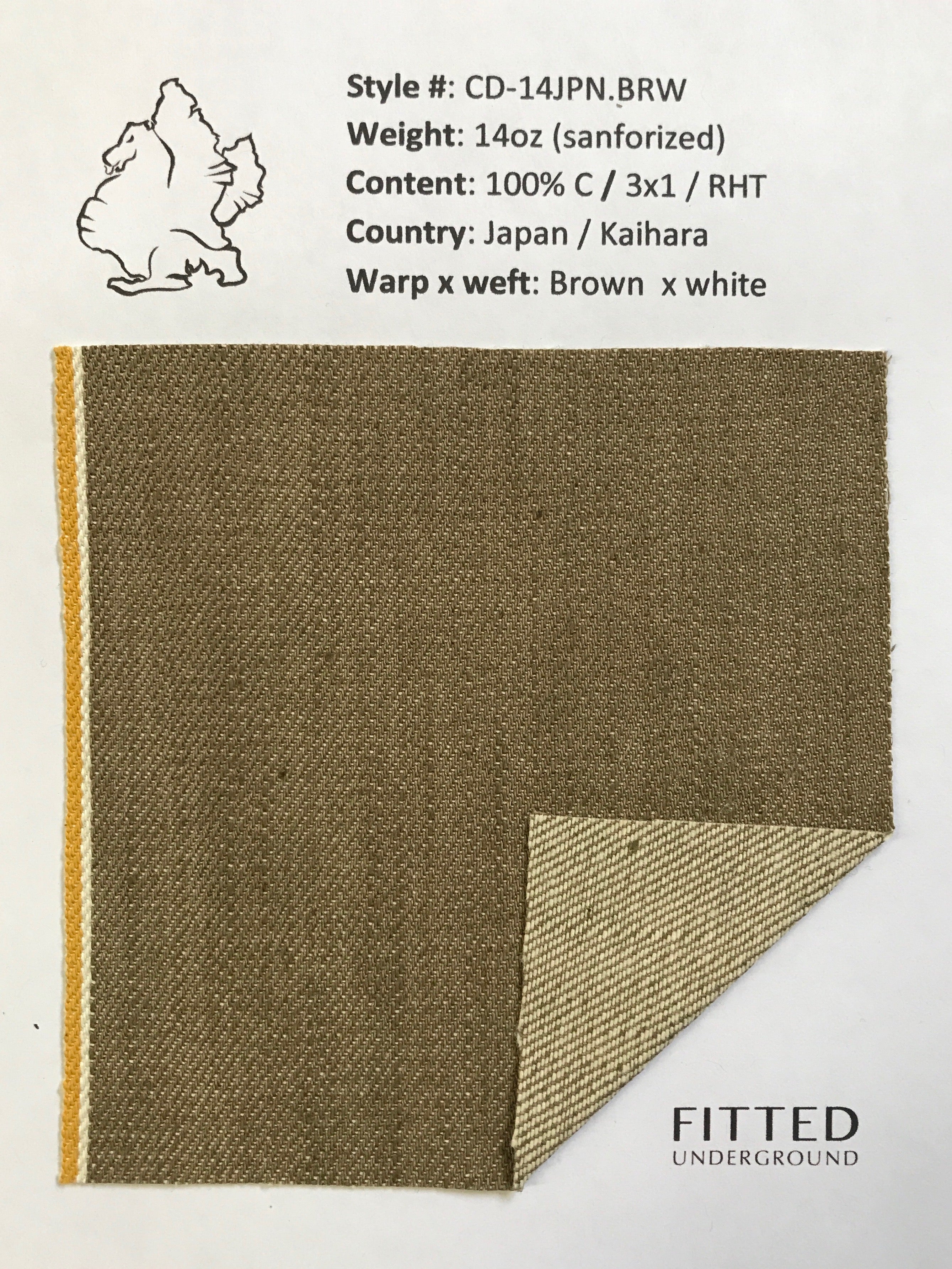 CD-14JPN.BRW - FITTED Underground