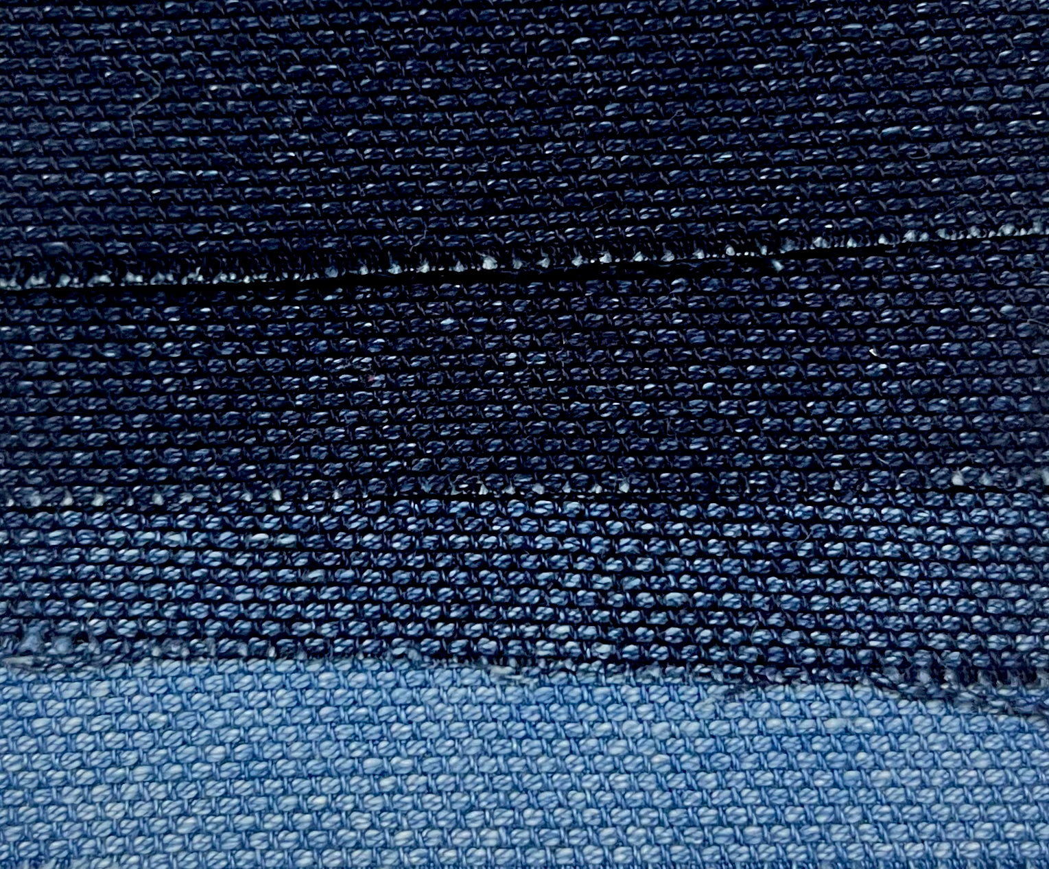 blue jeans sashiko Fabric